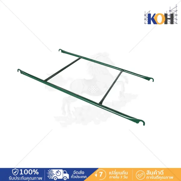 ฝาครอบนั่งร้าน (สีเขียว) ขนาด 1829x1050มม.